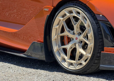 Mclaren 720s super car stone guard installed