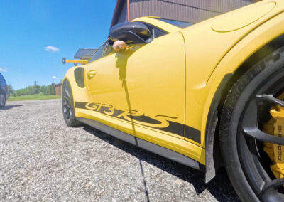 porsche 911 gt3rs supercar guards installed