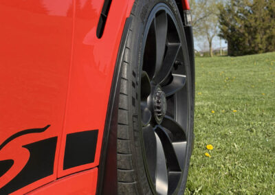 porsche 911 gt3rs supercar guard installed